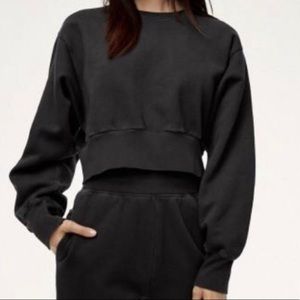 Aritzia | TNA Perkins Sweatshirt Black sz. XSmall